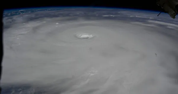日籍太空人油井龜美也（Koichi Wakata）22日也特別分享自外太空俯瞰樺加沙的影像。（圖／翻攝自X「@Astro_Kimiya」）