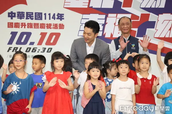 ▲▼ 蔣萬安出席中華民國114年國慶升旗慶祝活動記者會,蔣萬安     。（圖／記者徐文彬攝）