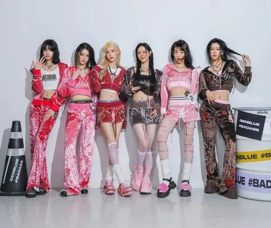 ▲▼ 幻藍小熊在新歌中化身Y2K風格的「壞女孩」酷妹。（圖／天空娛樂提供）