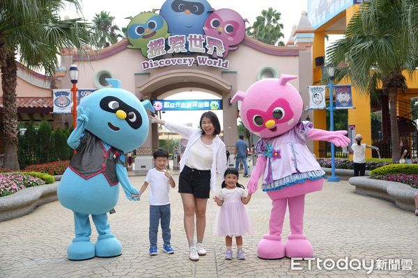 ▲搶攻連假人潮! 玩麗寶樂園送大桶COLD STONE冰淇淋。（圖／記者游瓊華翻攝）