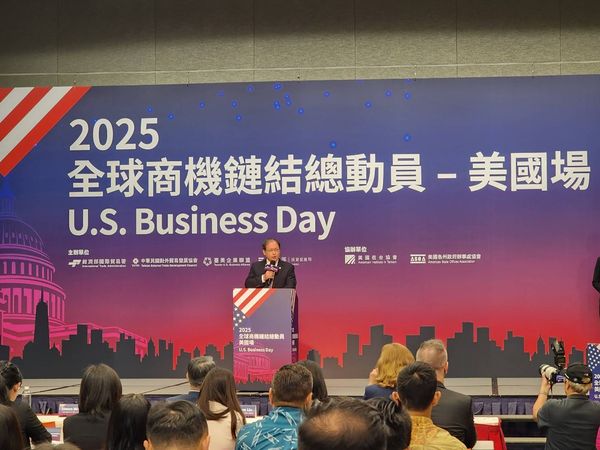 ▲外貿協會祕書長王熙蒙在活動上致詞。（圖／貿協提供)