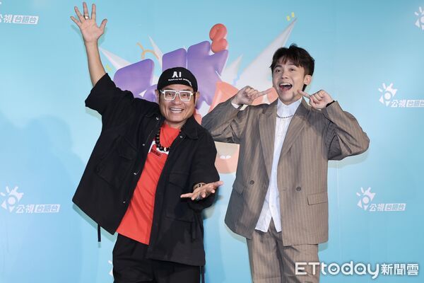 ▲▼ 《Talk Talk秀台語》第二季開播記者會, 許效舜,黃豪平     。（圖／記者徐文彬攝）