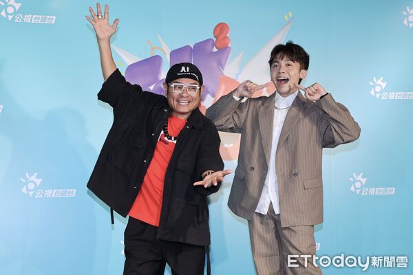 ▲▼ 《Talk Talk秀台語》第二季開播記者會, 許效舜,黃豪平     。（圖／記者徐文彬攝）