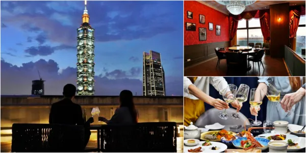 ▲▼「Ageless私享所」超隱密城市秘境私享，中西合併頂級私廚料理，獨立包廂＋私人管家，獨享22樓獨立超大景觀露台的101與台北城市夜景。（圖／部落客Mika提供）