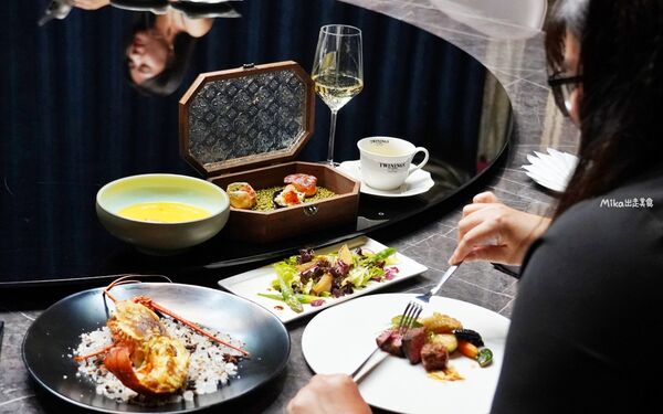 ▲▼「Ageless私享所」超隱密城市秘境私享，中西合併頂級私廚料理，獨立包廂＋私人管家，獨享22樓獨立超大景觀露台的101與台北城市夜景。（圖／部落客Mika提供）