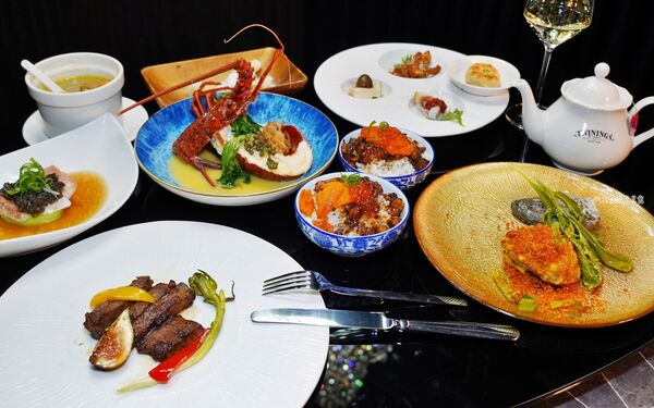 ▲▼「Ageless私享所」超隱密城市秘境私享，中西合併頂級私廚料理，獨立包廂＋私人管家，獨享22樓獨立超大景觀露台的101與台北城市夜景。（圖／部落客Mika提供）