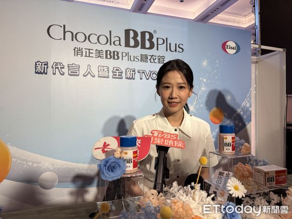 ▲方志友擔任保健品牌代言人。（圖／記者黃庠棻攝）