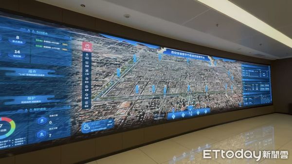 ▲▼西安城牆數字方艙綜合管理平台。（圖／記者陳冠宇攝）