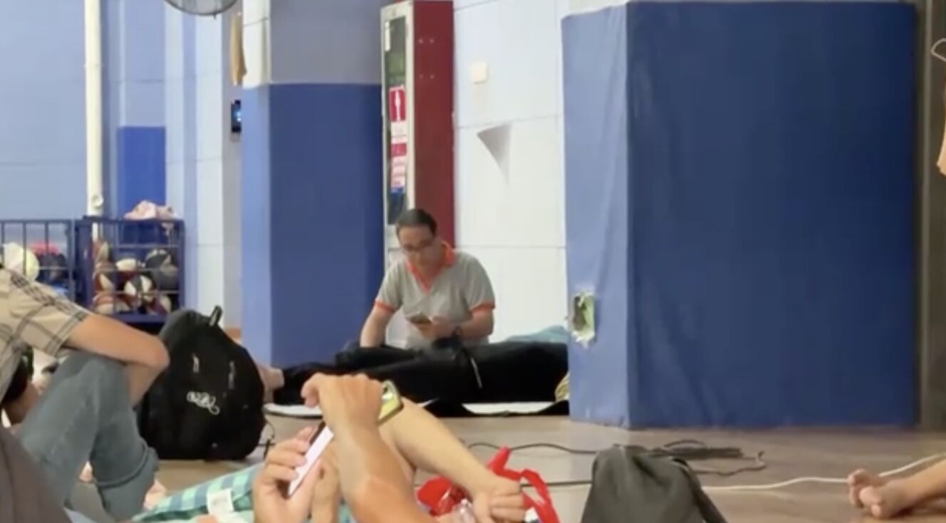 ▲因應樺加沙颱風來襲，深圳提前轉移疏散26萬人。（圖／翻攝央視）