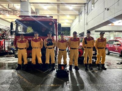 花蓮撐住！堰塞湖潰堤沖毀光復鄉　台北先遣搜救隊連夜支援救災