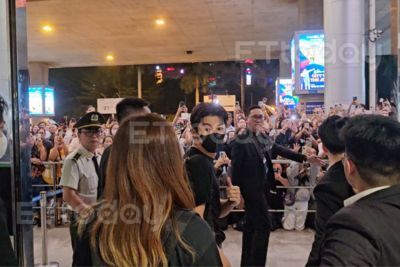 獨家直擊/迎接許光漢!凌晨1點千名越南粉擠爆機場 連空姐都追星:27年來盛況