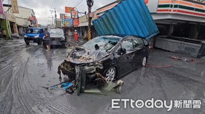光復鄉最新災況曝光！佛祖街死亡人數最多　車毀窗破、道路淤泥滿布