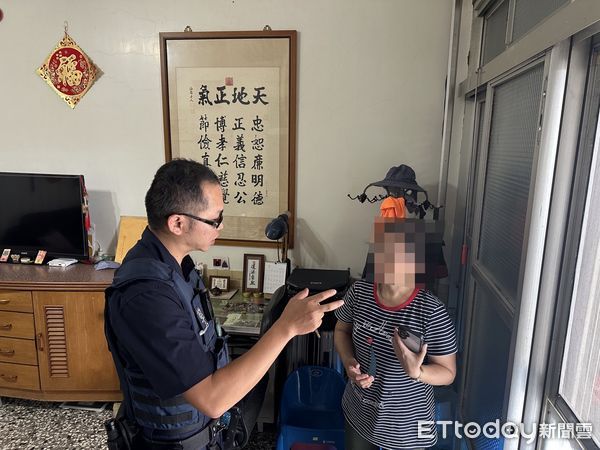 ▲▼  【假冒公務機關電話詐騙　布警即刻到府攔阻】   。（圖／布袋分局提供）