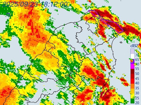 ▲▼快訊／氣象署6縣市發大雷雨警報　停止時間曝光。（圖／氣象署）