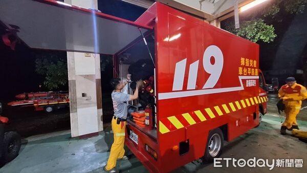 ▲▼花蓮馬太鞍堰塞湖潰堤搜救　屏東縣府派員前往馳援。（圖／記者陳崑福翻攝）