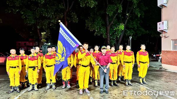 ▲▼花蓮馬太鞍堰塞湖潰堤搜救　屏東縣府派員前往馳援。（圖／記者陳崑福翻攝）