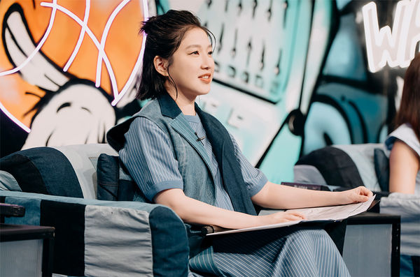 ▲Sandra現身笑談胎教：「寶寶從頭聽到尾」。（圖／踢帕娛樂）