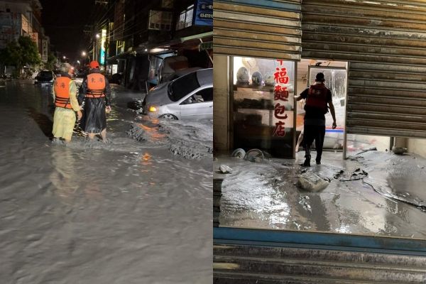 花蓮災情。（圖／翻攝自Facebook／花蓮縣議員胡仁順）