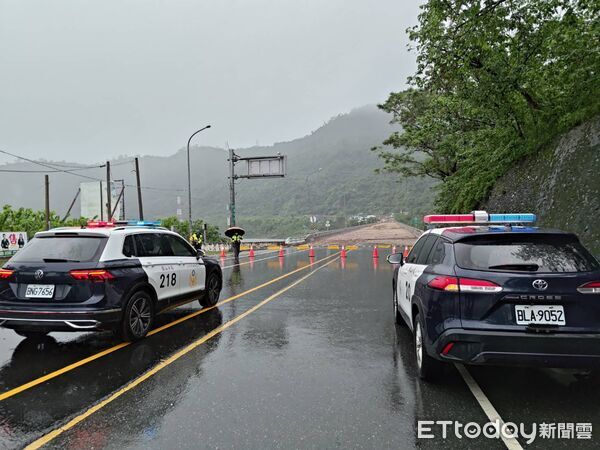 ▲▼鹿鳴橋封橋。（圖／記者黃彥傑翻攝)