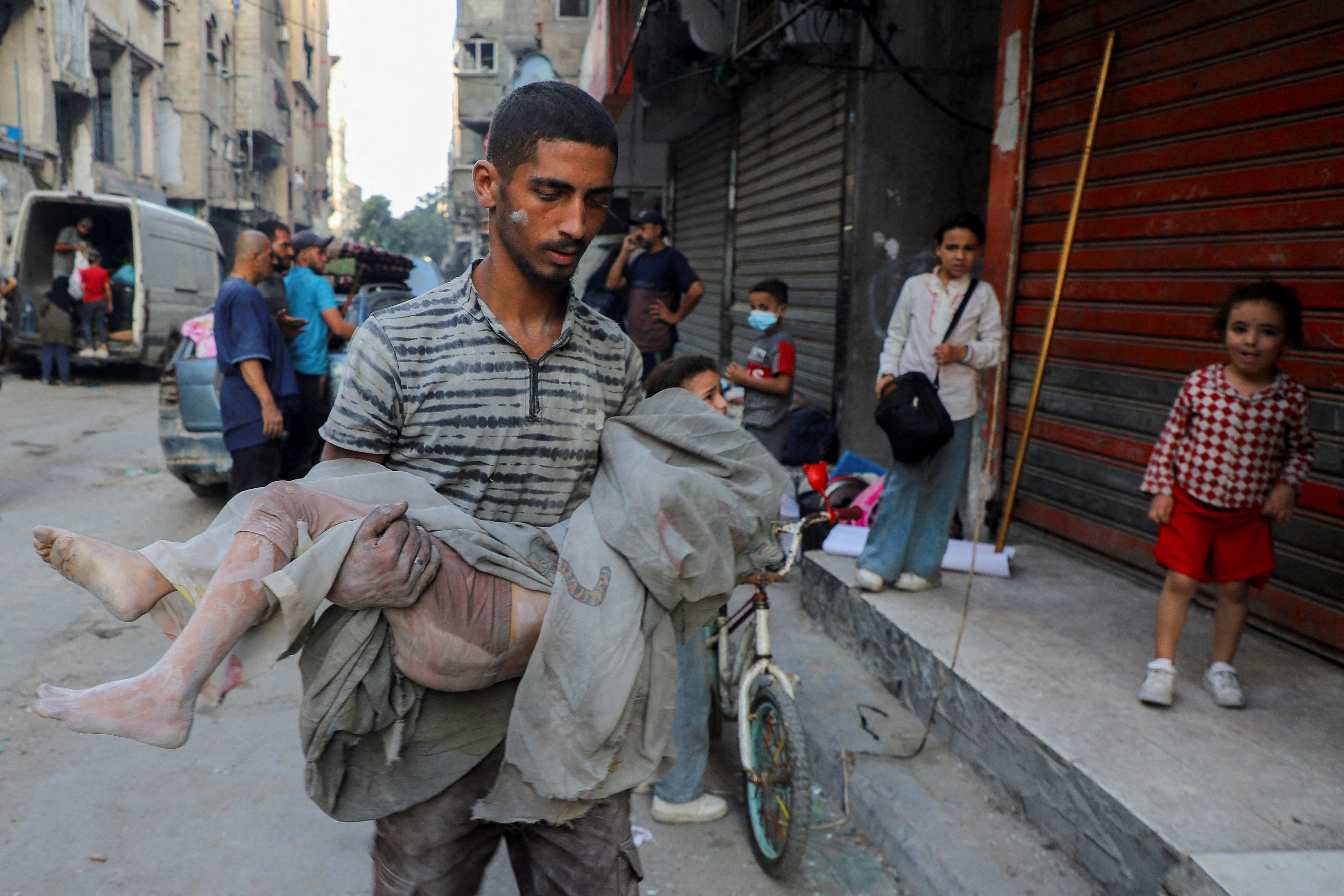 ▲▼加薩難民。（圖／路透）