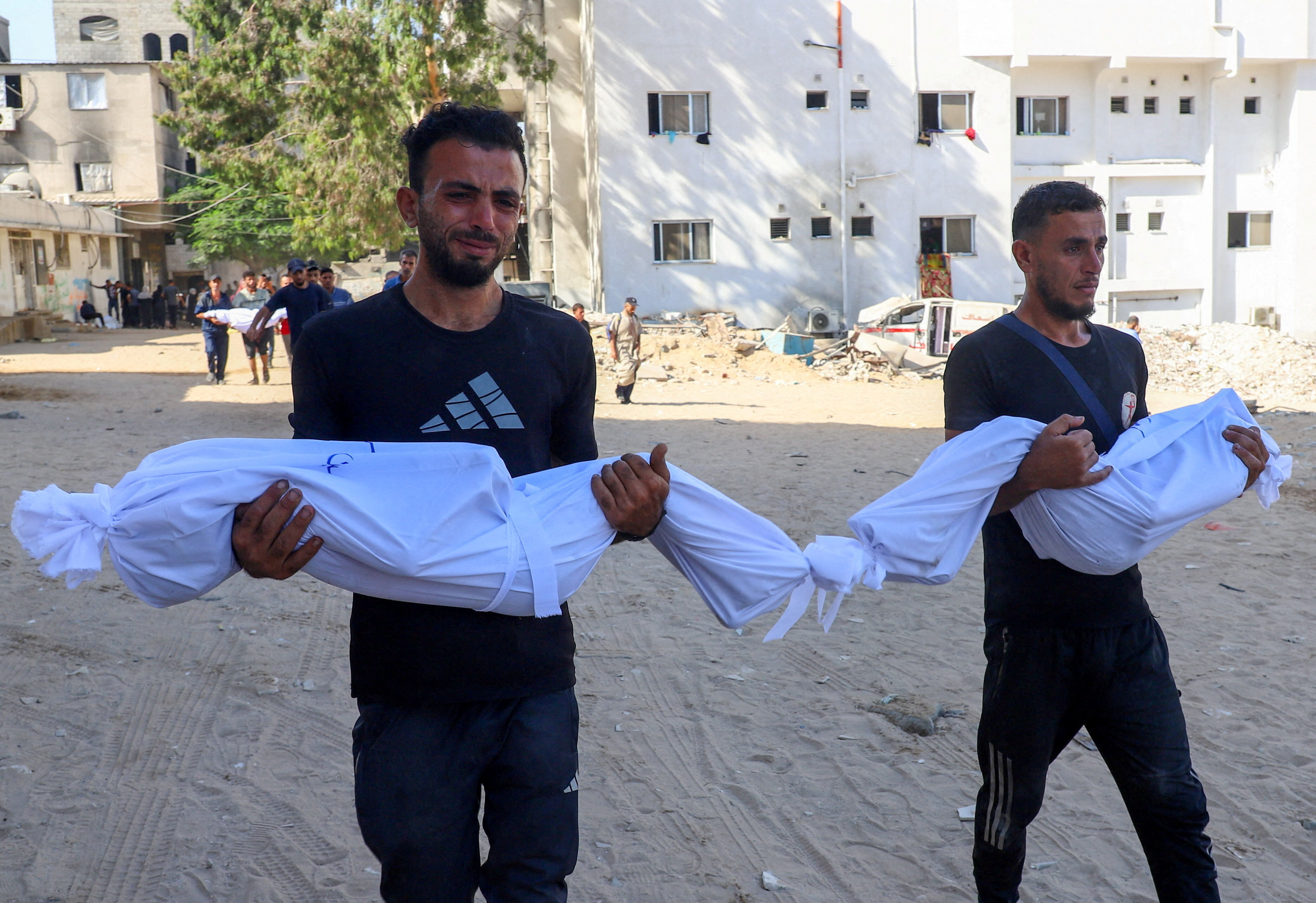 ▲▼加薩難民。（圖／路透）