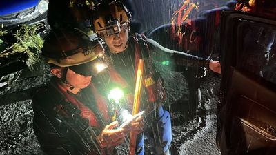 花蓮馬太鞍嚴重災情！北市搜救隊連夜救災　蔣萬安再加派4車15人