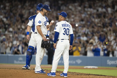 羅伯斯無語問牛棚 最後手段啟用「克蕭後援」登板