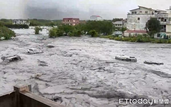 ▲▼馬太鞍溪堰塞湖溢流重創花蓮縣光復鄉，社工視角。（圖／記者王兆麟翻攝）
