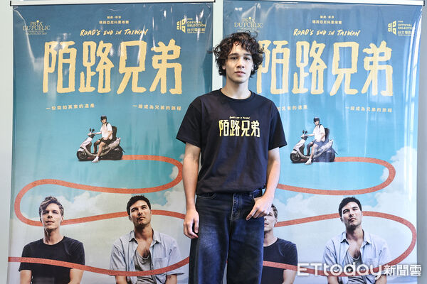 ▲納曜出席《陌路兄弟》媒體聯訪。（圖／記者林敬旻攝）