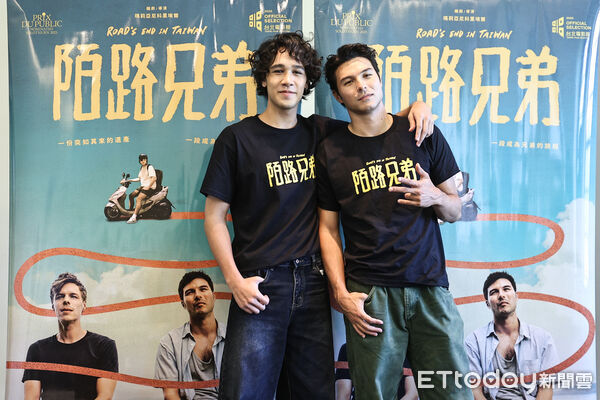 ▲鳳小岳、納曜出席《陌路兄弟》媒體聯訪。（圖／記者林敬旻攝）