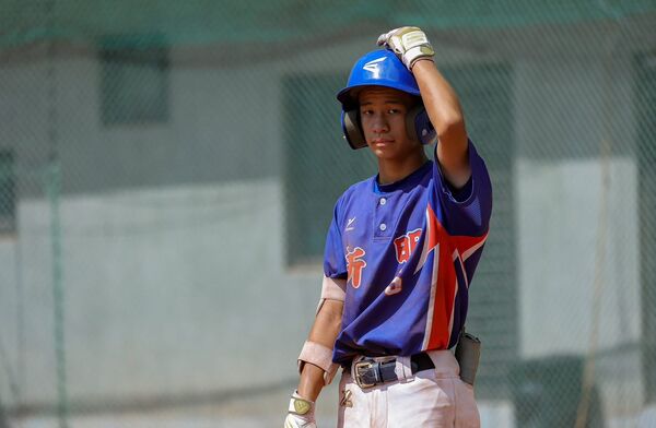 ▲桃園盃／歐子喬關鍵長打帶動得分大局　新明國中A豪取賽會十連霸。（圖／桃園市桃園盃全國四級棒球錦標賽提供，下同）