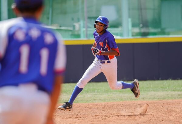 ▲桃園盃／歐子喬關鍵長打帶動得分大局　新明國中A豪取賽會十連霸。（圖／桃園市桃園盃全國四級棒球錦標賽提供，下同）