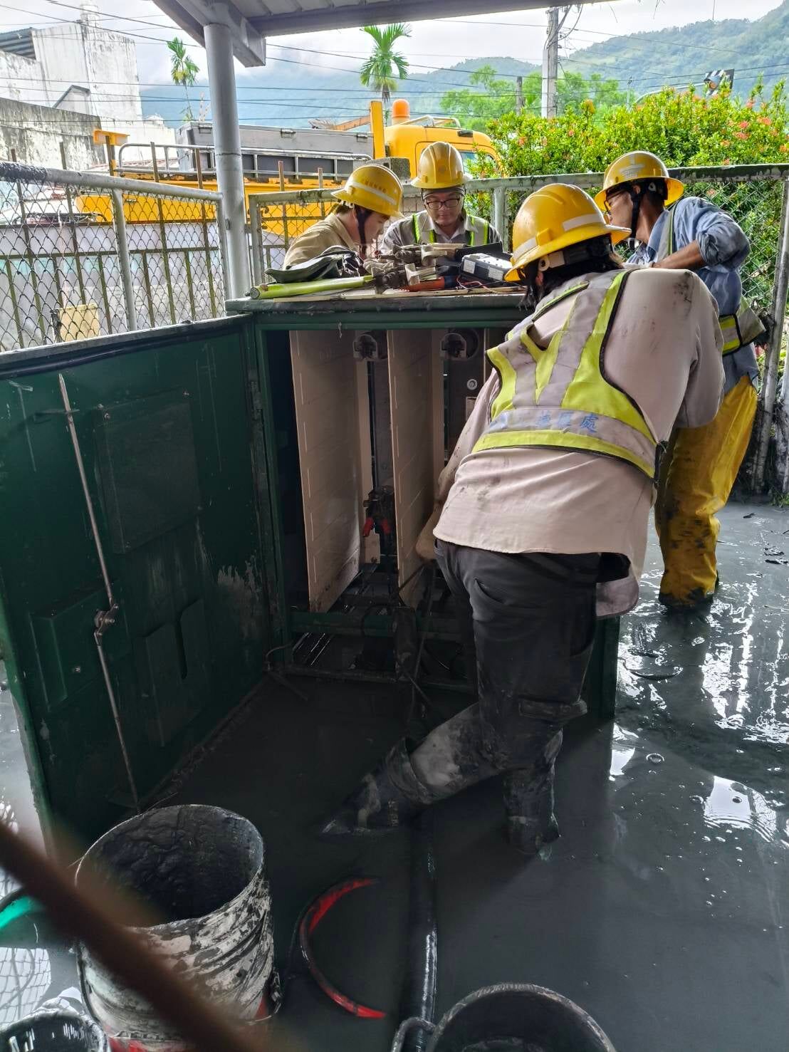 ▲台電復電工作。（圖／台電提供）