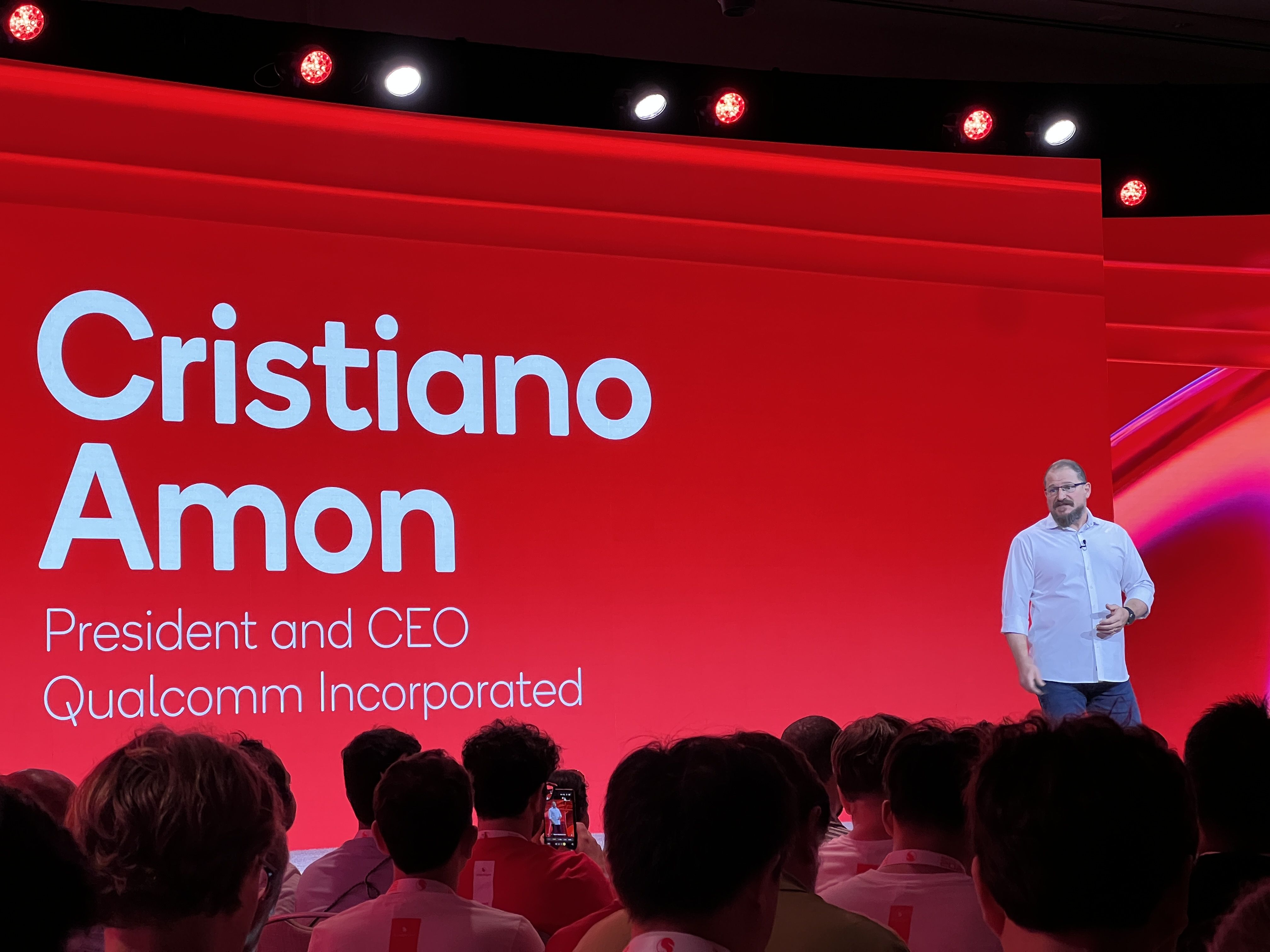 ▲▼高通總裁暨執行長Cristiano Amon。（圖／記者高兆麟攝）