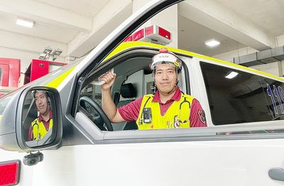桃園消防廖偉霖救回95件急性心梗患者 獲頒最佳心肌梗塞救護員
