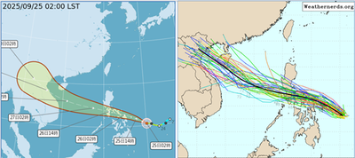 三颱最新路徑曝！　今起6天酷熱38℃