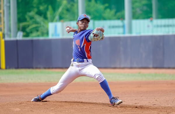 ▲桃園盃／十連霸背後是桃園棒球的厚實基礎　新明教練感謝基層。（圖／桃園市桃園盃全國四級棒球錦標賽提供，下同）