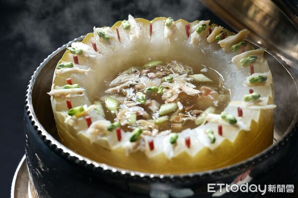 ▲晶華軒「八寶冬瓜盅」。（圖／晶華提供）