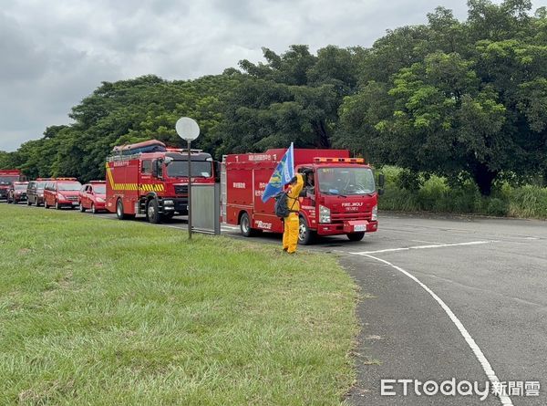 ▲▼與死神搶人！花蓮堰塞湖潰堤釀災，台中國家級特搜隊出發了 。（圖／台中市消防局提供）