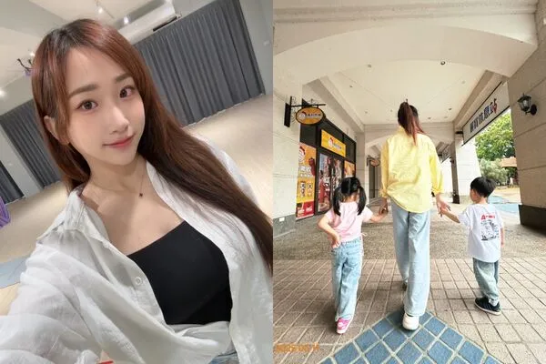 ▲▼國光女神Una斷開4年婚淨身出戶　「市場擺攤賣童裝」付龍鳳胎撫養費。（圖／翻攝自Instagram／ounalino）