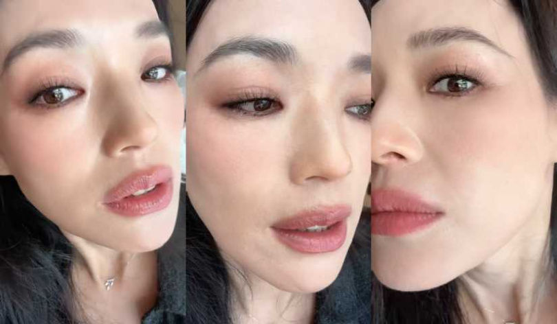 女明星的盡頭是舒淇！超近自拍親授「眼下乾紋、法令紋隱形術」，49歲零死角美貌全網讚嘆