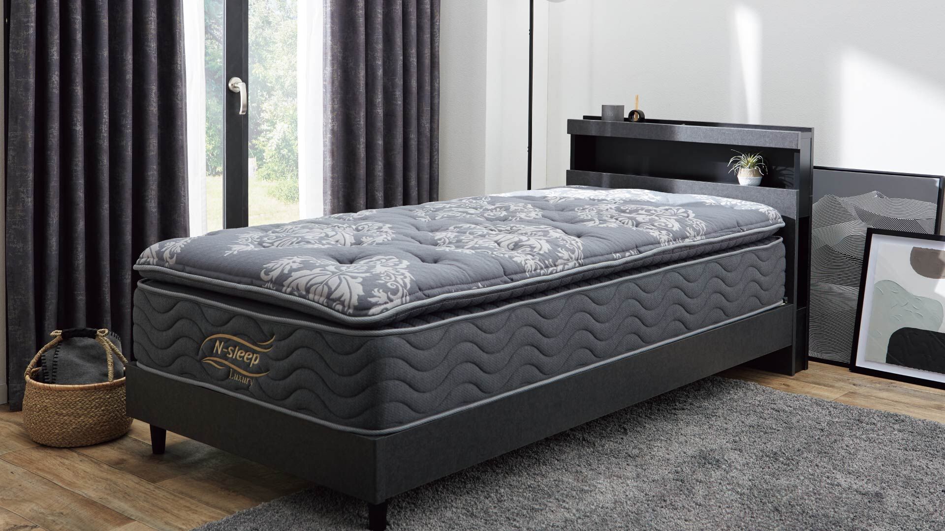 ▲▼睡眠,宜得利,週年慶,床墊,床架,獨立筒。（圖／業者提供）