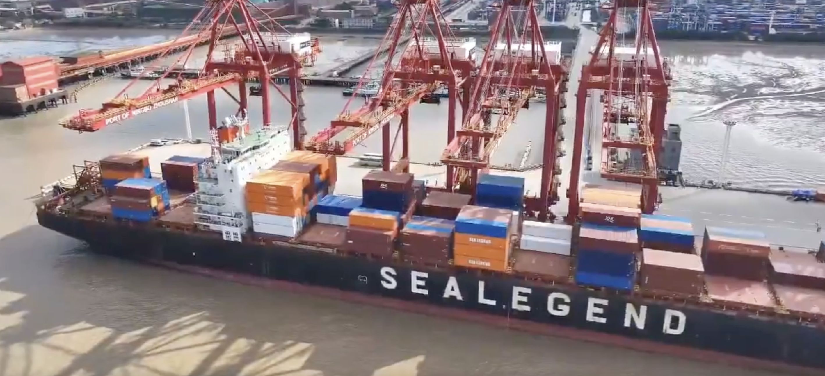 ▲中歐北極貨運快航航線正式開通。（圖／翻攝微博）