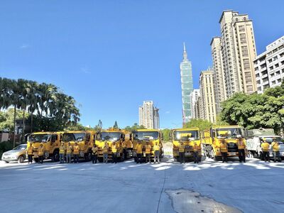 再派重機具、43名救災員進駐光復鄉 蔣萬安:全力配合花蓮縣府