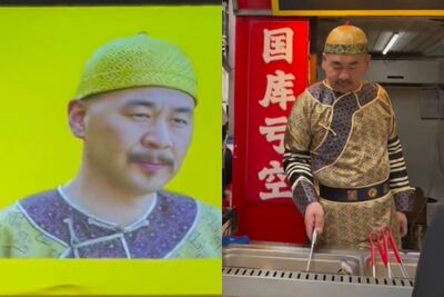 《甄嬛》四郎出攤啦!臭豆腐老闆撞臉陳建斌 客笑:陛下流落民間