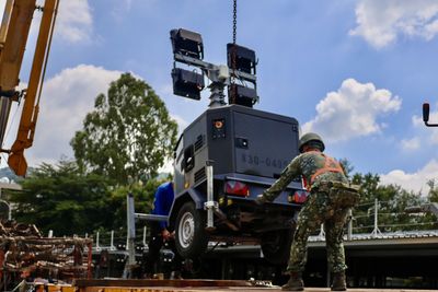 十軍團45名官兵投入復原光復鄉　照明尾車等4項共20部裝備也進駐