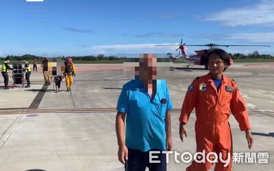 南橫坍方中斷！台東霧鹿、利稻村陷孤島　直升機後送洗腎病患