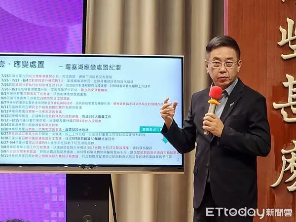 ▲▼農業部林業及自然保育署長林華慶出席行政院會記者會。（圖／記者陳家祥攝）