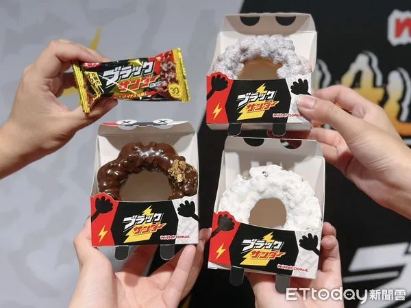 ▲▼Mister Donut」找來「雷神巧克力」推出3款聯名甜甜圈，還有5款萬聖節甜甜圈。（圖／記者蕭筠攝）