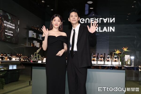 ▲▼  嬌蘭全球首間藝術沙龍高訂香氛色彩概念精品店開幕記者會郭雪芙,林柏宏   。（圖／記者徐文彬攝）